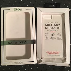 iPhone 8 Plus Case-Mate Clear Case